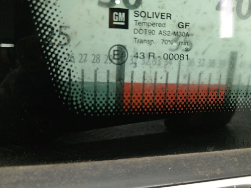 Стекло кузовное глухое левое OPEL Vectra Vectra C 2002-2008