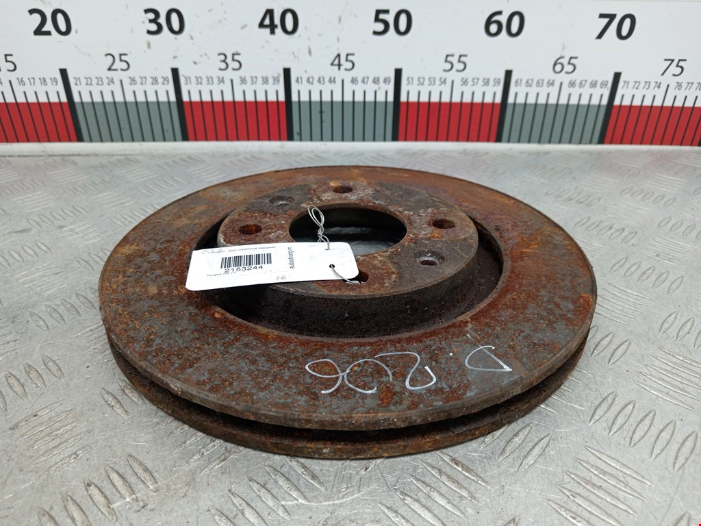 Диск тормозной передний PEUGEOT 206 1998-2012