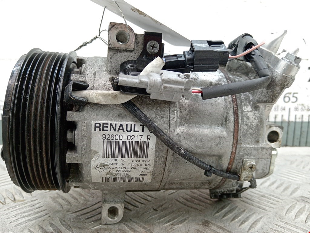 Компрессор кондиционера (системы кондиционирования) RENAULT Clio 2012-2019