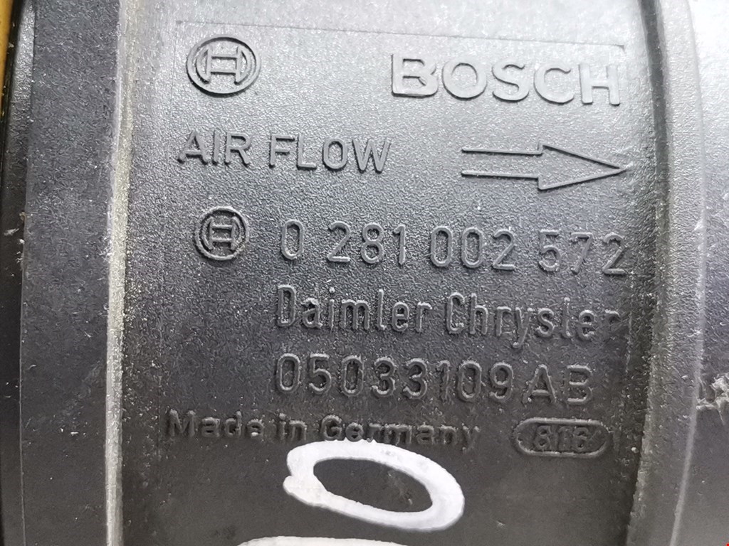 Расходомер воздуха (массметр, датчик ДМРВ) CHRYSLER PT Cruser 2000-2010