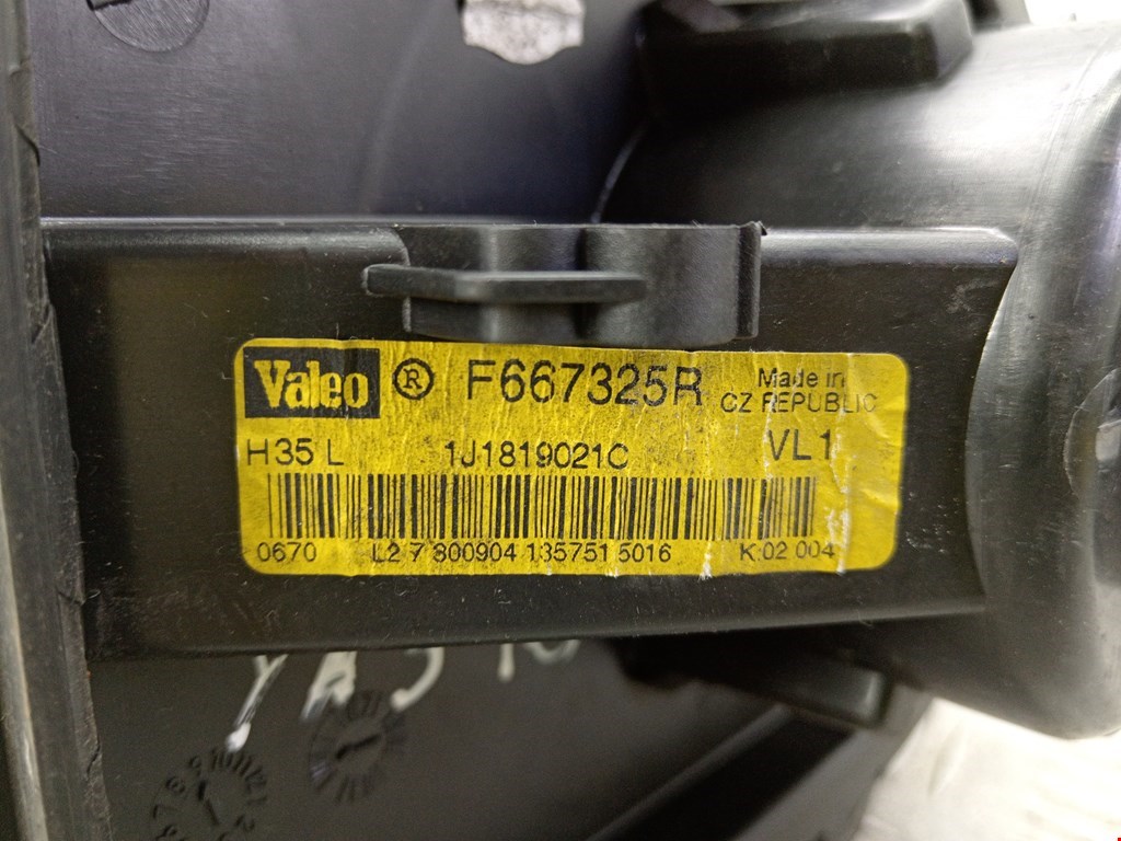 Моторчик (мотор) отопителя салона SKODA Octavia A4 1U- 1997-2010