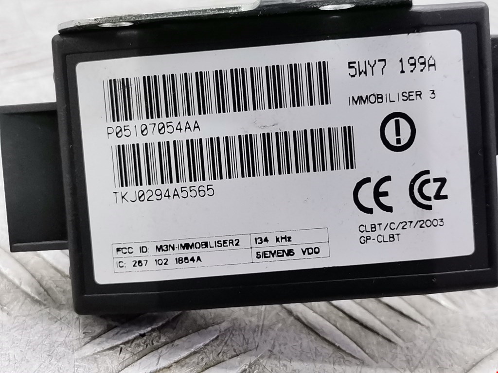 Иммобилайзер CHRYSLER PT Cruser 2000-2010