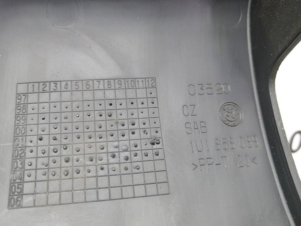 Рамка магнитолы SKODA Octavia A4 1U- 1997-2010