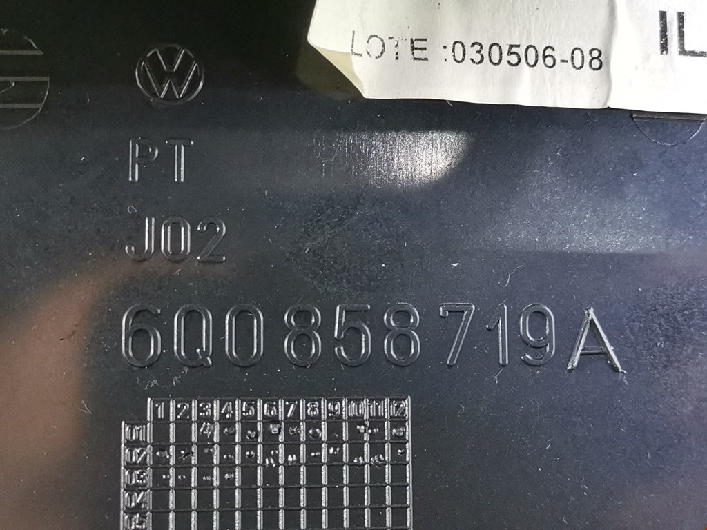 Консоль VOLKSWAGEN Polo IV 2001-2009