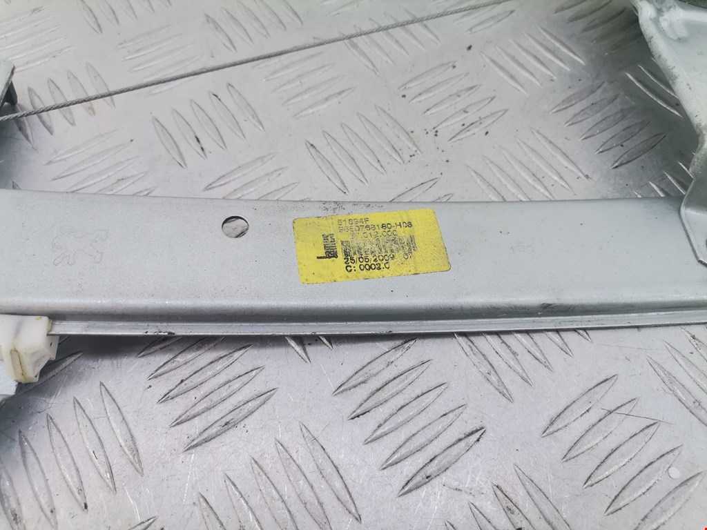 Стеклоподъемник задний левый PEUGEOT 207 2006-2015