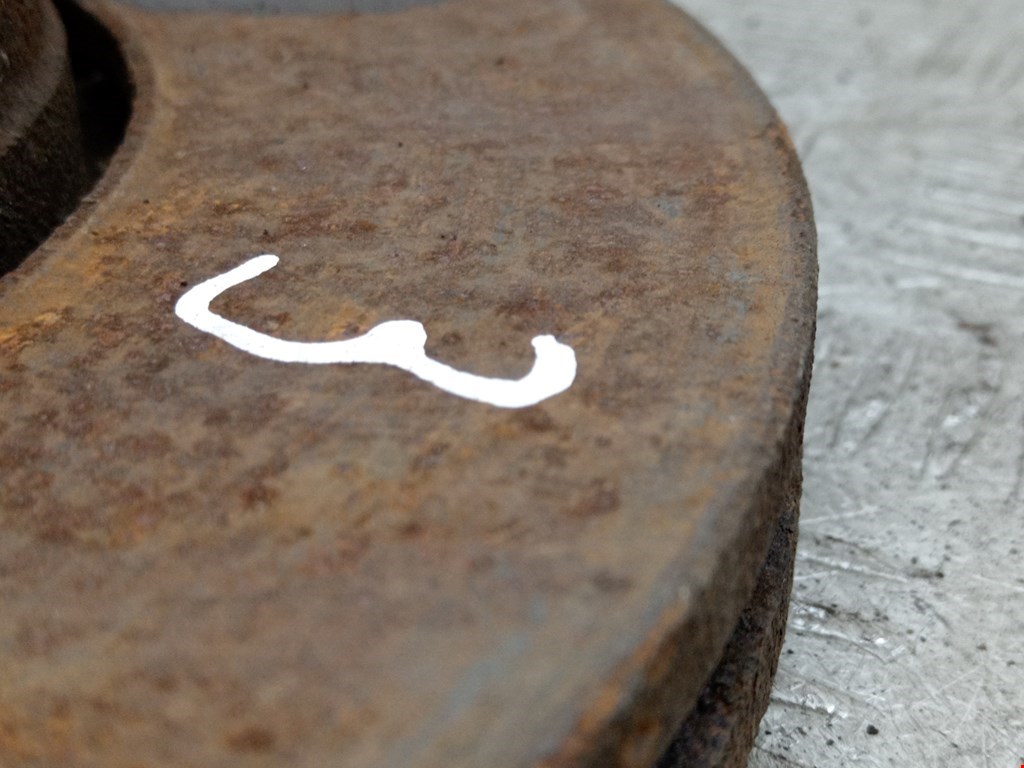 Диск тормозной передний RENAULT Scenic II 2003-2010