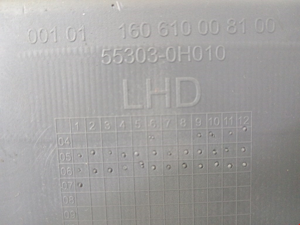 Торпедо TOYOTA Aygo AB10 2005-2014