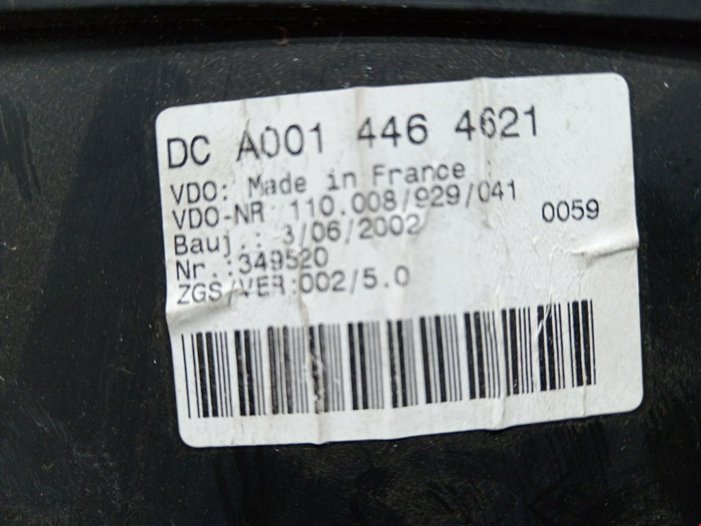 Панель приборов (щиток) MERCEDES-BENZ Sprinter 901-905/Classic 909 1995-2006