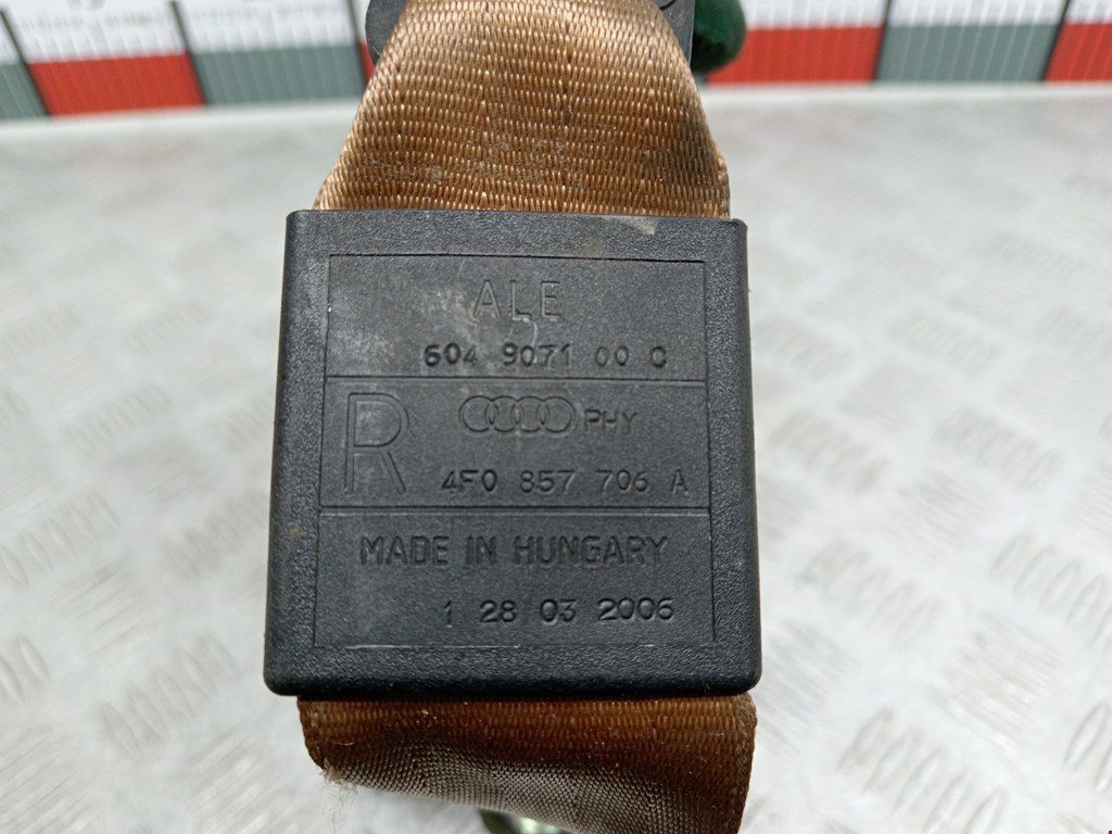 Ремень безопасности передний правый AUDI A6 C6 2004-2010