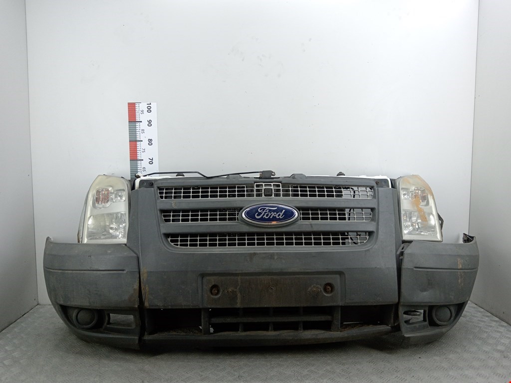 Ноускат (совокупность деталей передней части автомобиля, включающая: бампер, его усилитель, переднюю оптику, рамку радиатора, радиаторы) Ford Transit 5 (2006-2014)