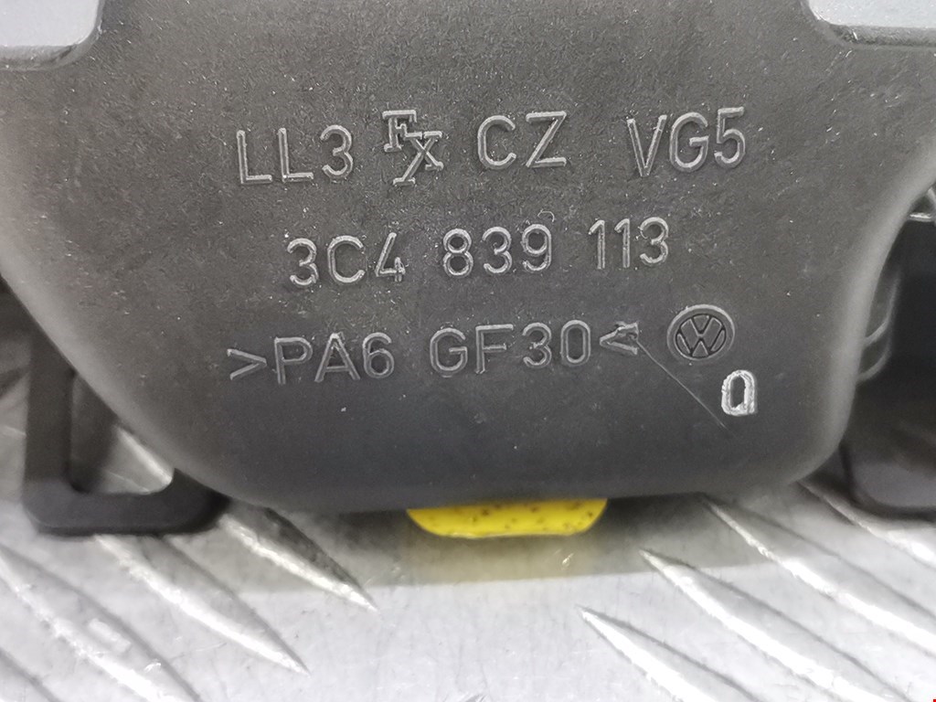 Ручка дверная задняя внутренняя левая VOLKSWAGEN Passat B6 2005-2011