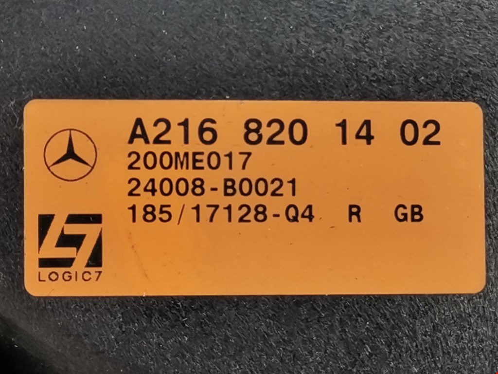 Динамик MERCEDES-BENZ CL-Class C216 2007-2014