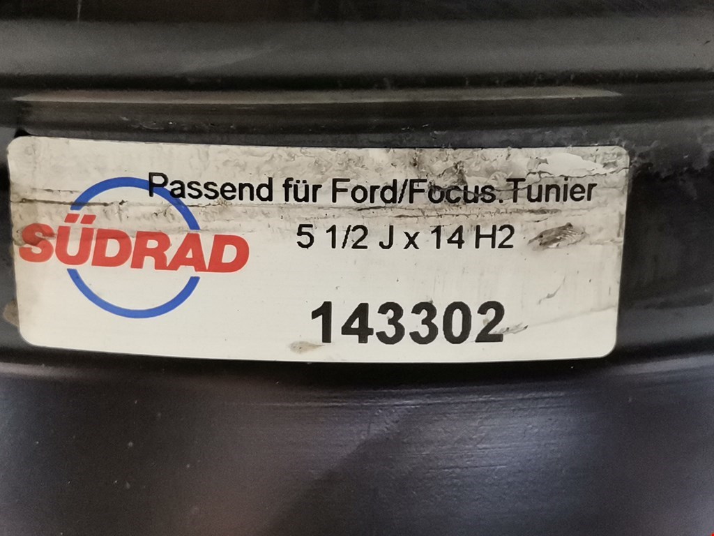 Диск колесный железо (штампованный стальной) FORD Focus I 1998-2005