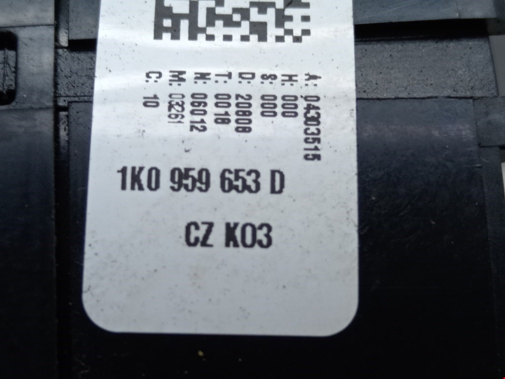 Механизм подрулевой для SRS (ленточный) AUDI A3 8P 2003-2013