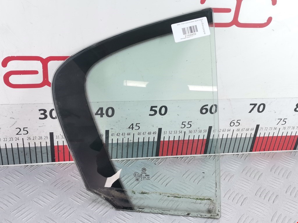 Стекло двери задней правой (форточка) Volkswagen Passat 6 (2005-2010)