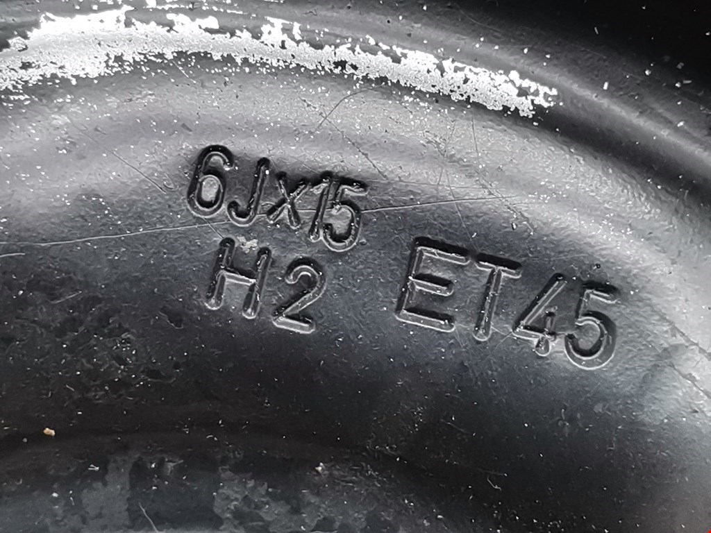 Диск колесный железо (штампованный стальной) AUDI A4 B5 1995-2001