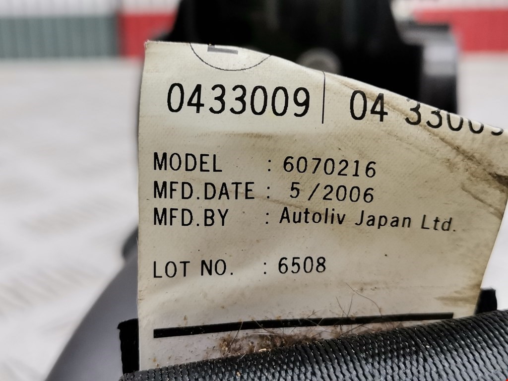 Ремень безопасности задний правый MAZDA Mazda 3 BK 2003-2009