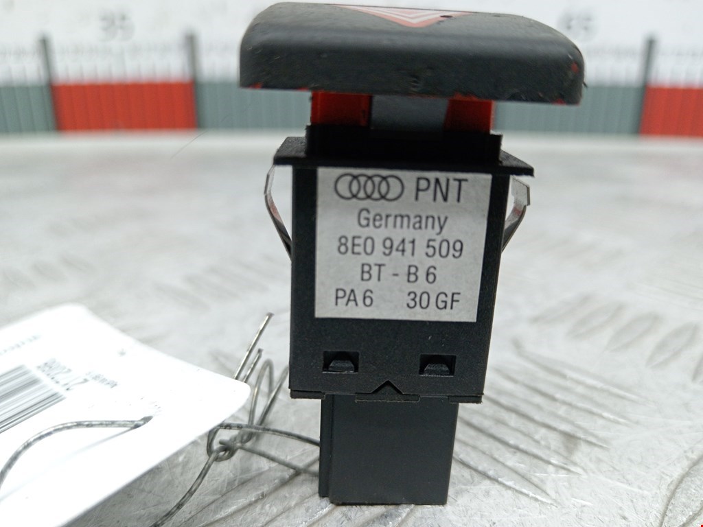 Кнопка аварийной сигнализации (аварийки) AUDI A4 B6 2001-2005