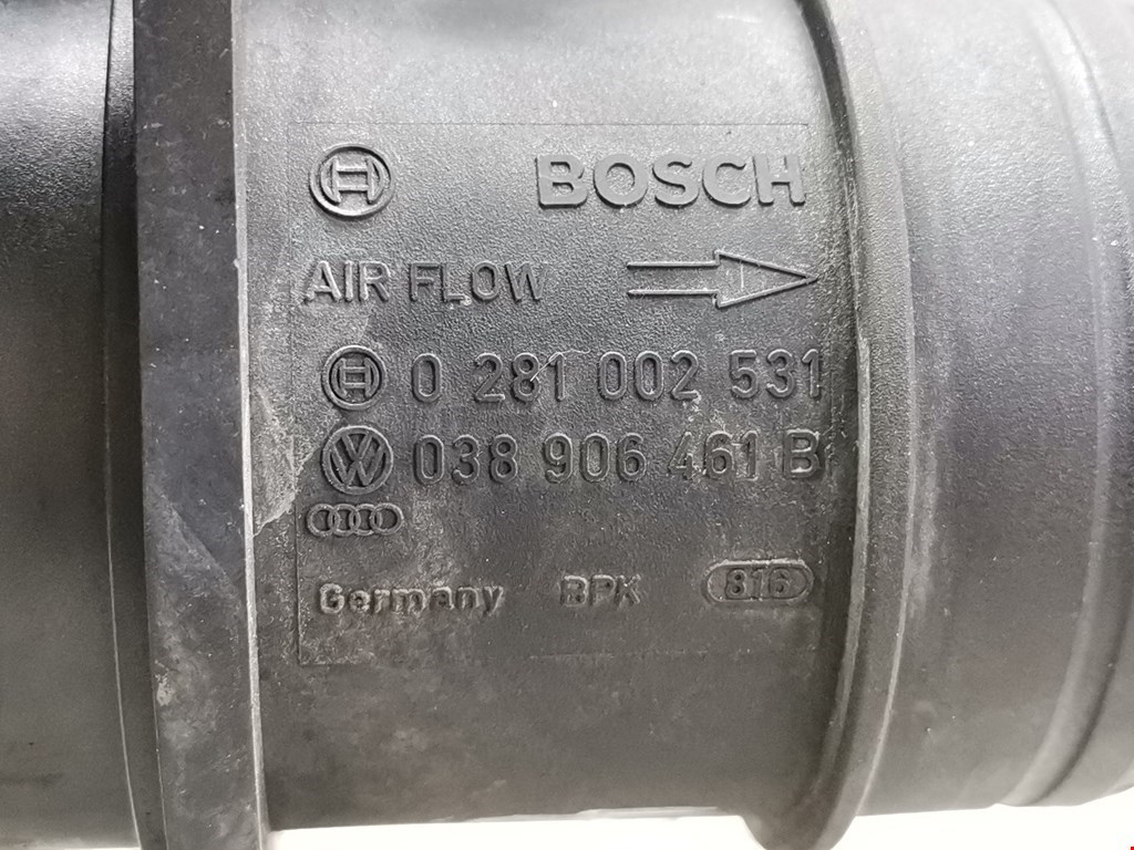 Расходомер воздуха (массметр, датчик ДМРВ) SKODA Octavia A4 1U- 1997-2010