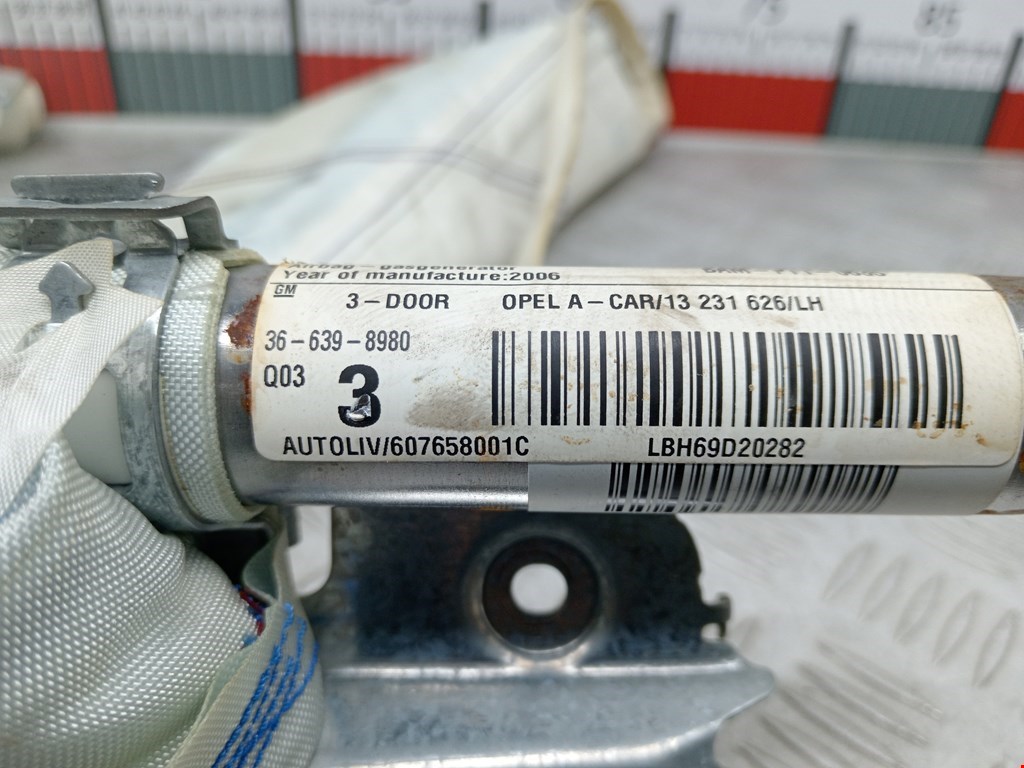 Подушка безопасности боковая (шторка) OPEL Astra H/Family 2004-2015