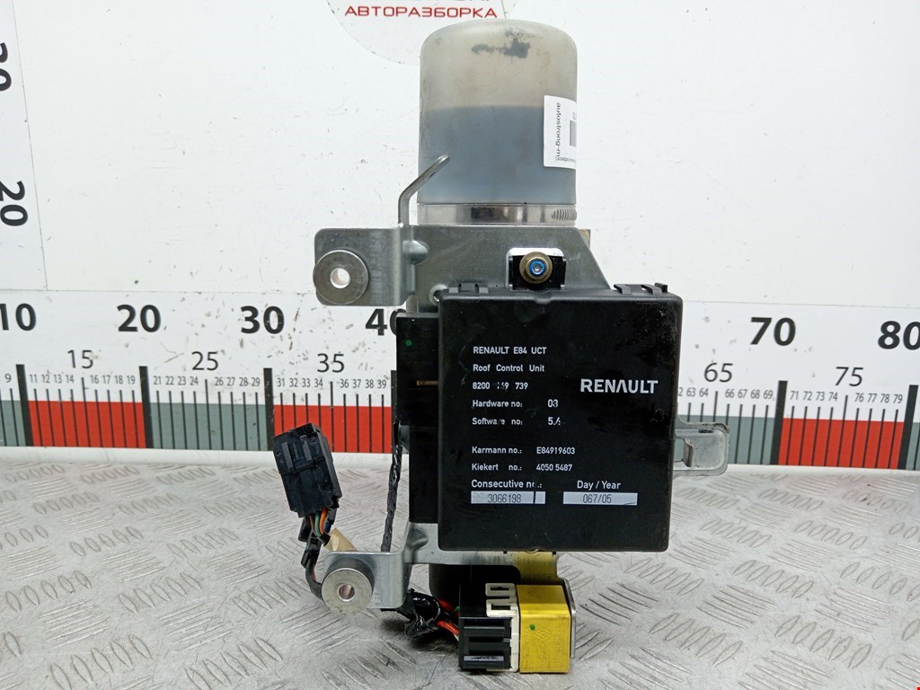 Насос гидравлический (механизм подъема крыши кабриолет) RENAULT Megane II 2002-2009
