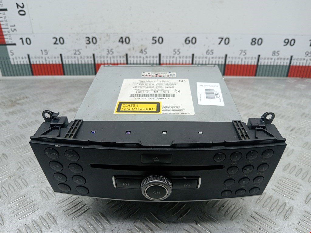 Магнитола MERCEDES-BENZ C-Class C-klasse W204 2007-2015