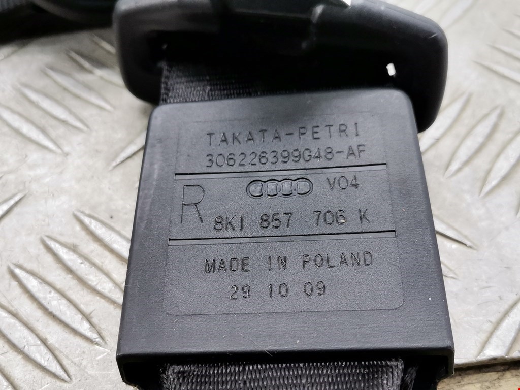 Ремень безопасности передний правый AUDI A4 B8 2007-2015
