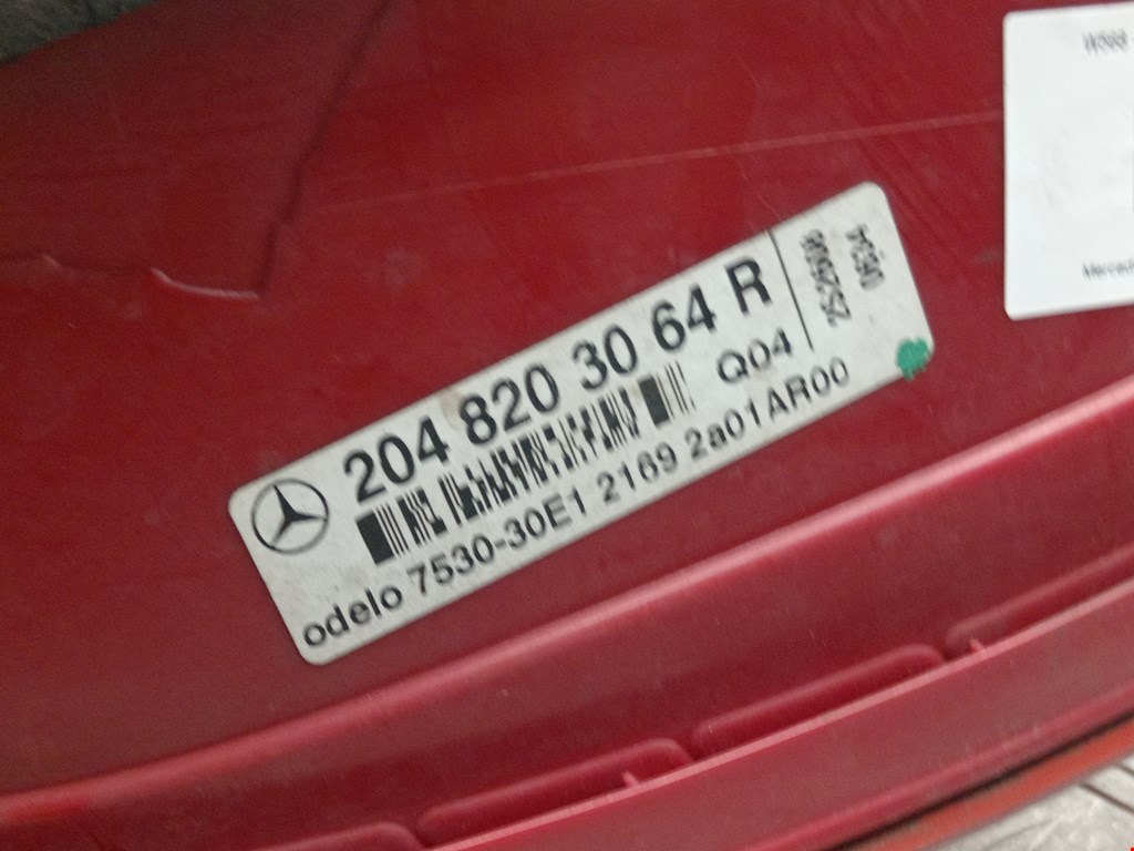 Фонарь задний правый MERCEDES-BENZ C-Class C-klasse W204 2007-2015