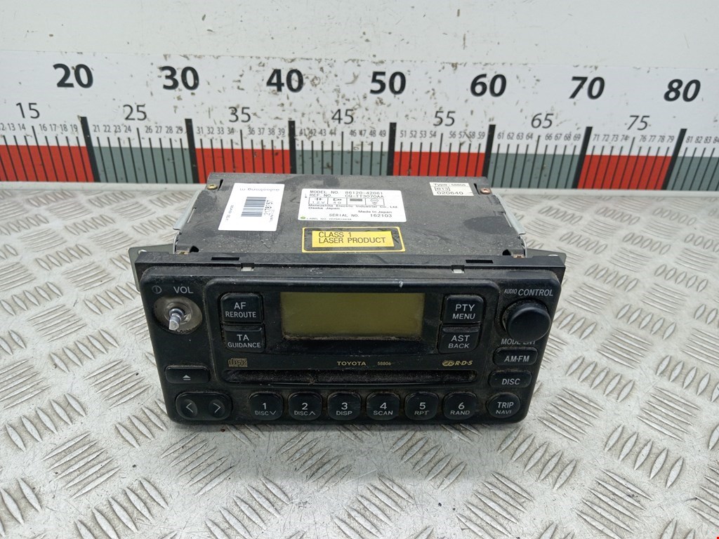 Магнитола TOYOTA RAV 4 XA20 2000-2005