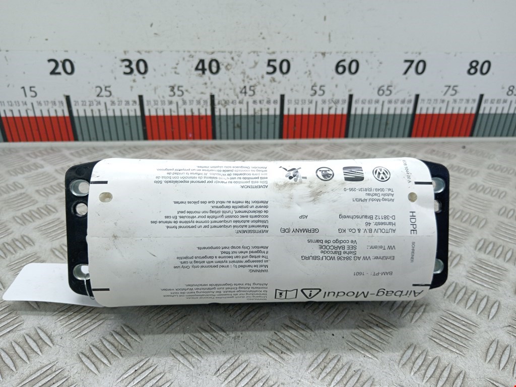 Подушка безопасности пассажирская (в торпедо) VOLKSWAGEN Tiguan 2007-2016