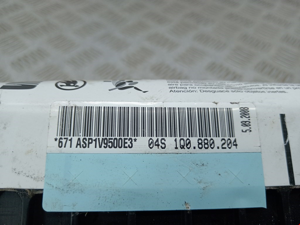 Подушка безопасности пассажирская (в торпедо) VOLKSWAGEN Tiguan 2007-2016