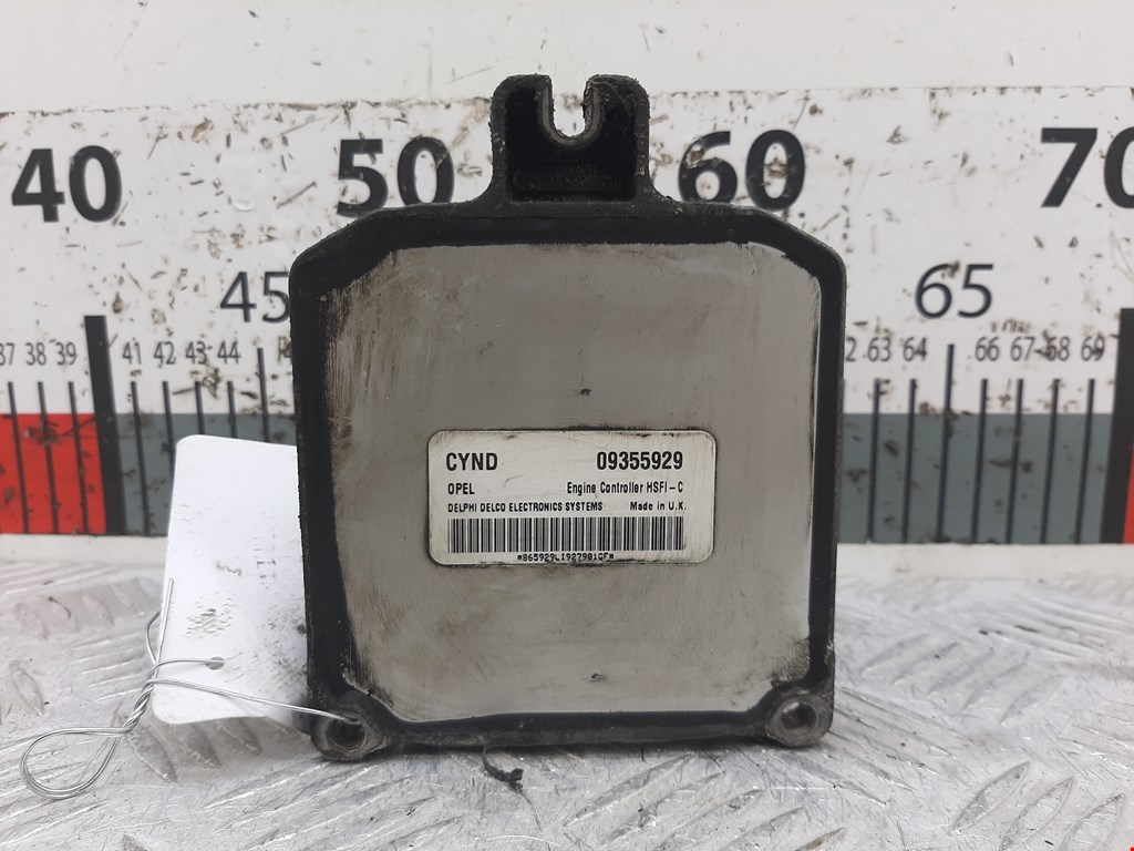 Блок управления двигателя (ЭБУ) OPEL Astra G 1998-2005
