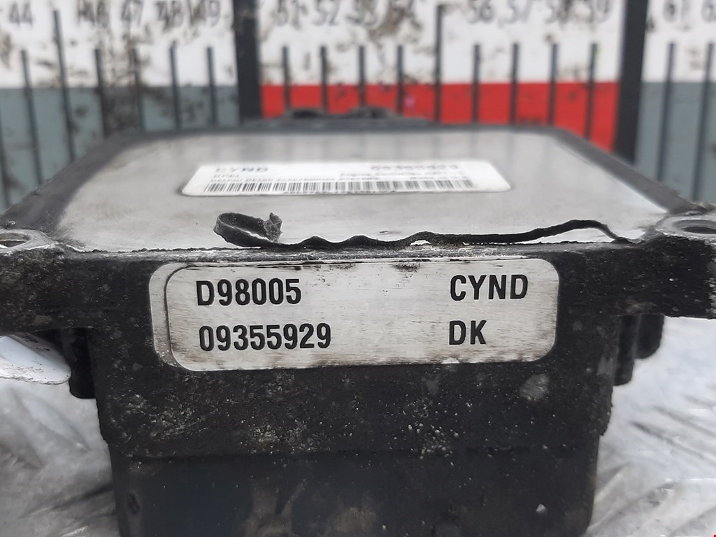 Блок управления двигателя (ЭБУ) OPEL Astra G 1998-2005