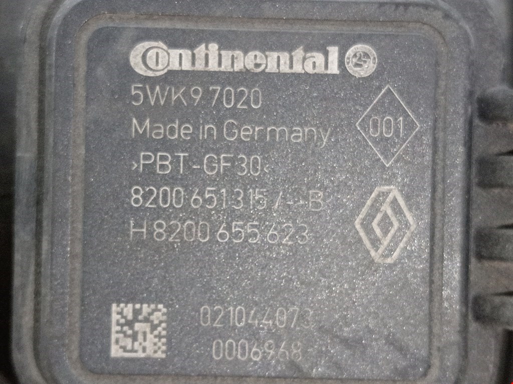 Расходомер воздуха (массметр, датчик ДМРВ) RENAULT Kangoo 2008-2021