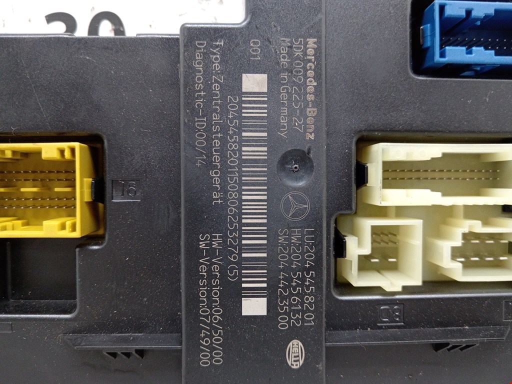 Блок комфорта MERCEDES-BENZ C-Class C-klasse W204 2007-2015