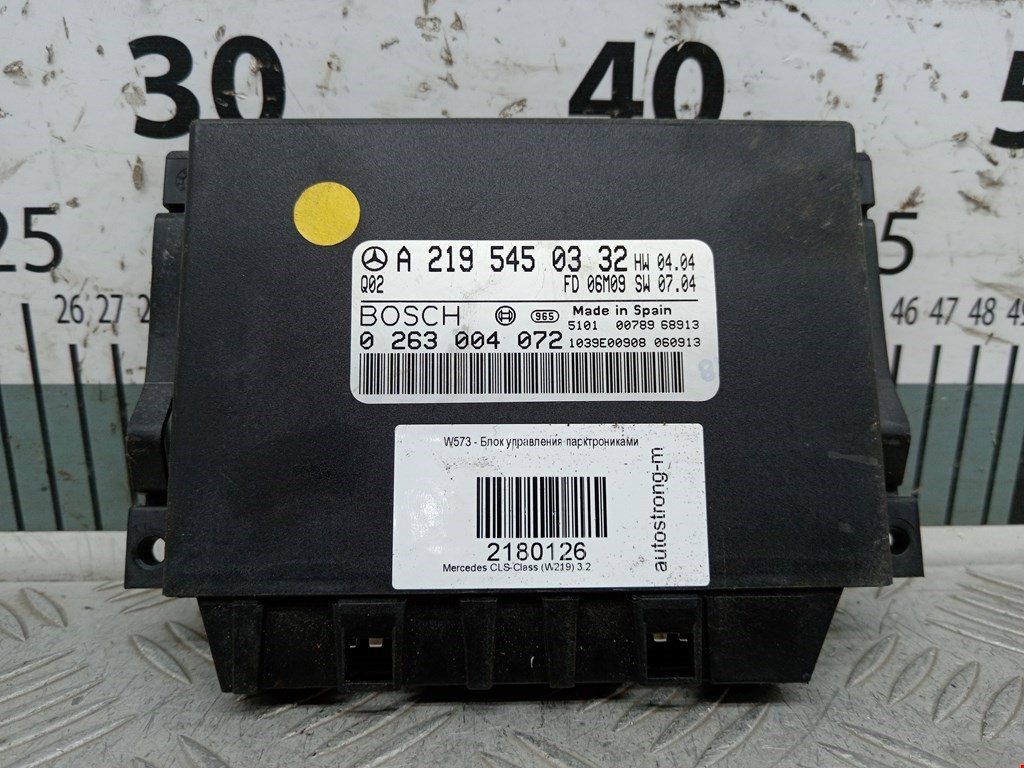 Блок управления парктрониками MERCEDES-BENZ CLS-Class C219 2004-2010