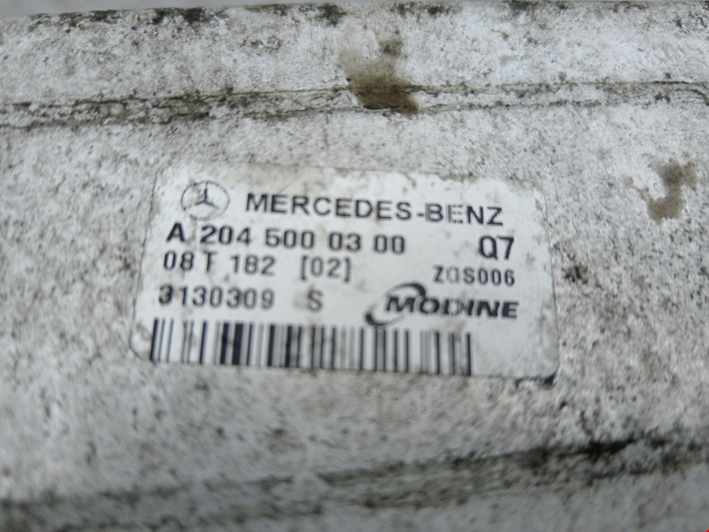 Интеркулер (радиатор интеркулера) MERCEDES-BENZ C-Class C-klasse W204 2007-2015