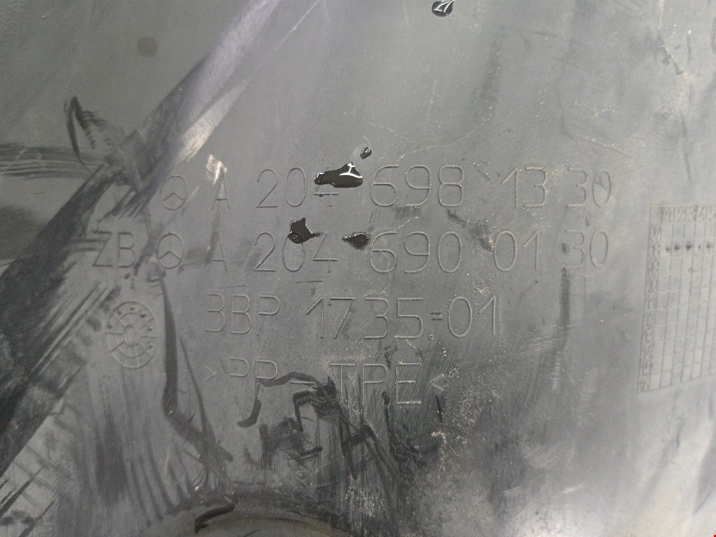 Локер (подкрылок) передний левый MERCEDES-BENZ C-Class C-klasse W204 2007-2015