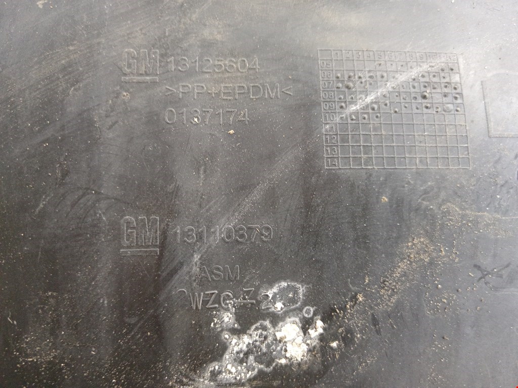 Локер (подкрылок) передний левый OPEL Astra H/Family 2004-2015