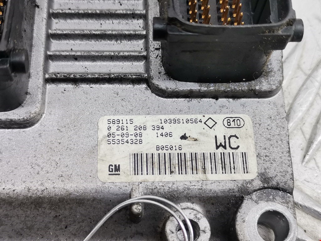 Блок управления двигателя (ЭБУ) OPEL Tigra B 2004-2009