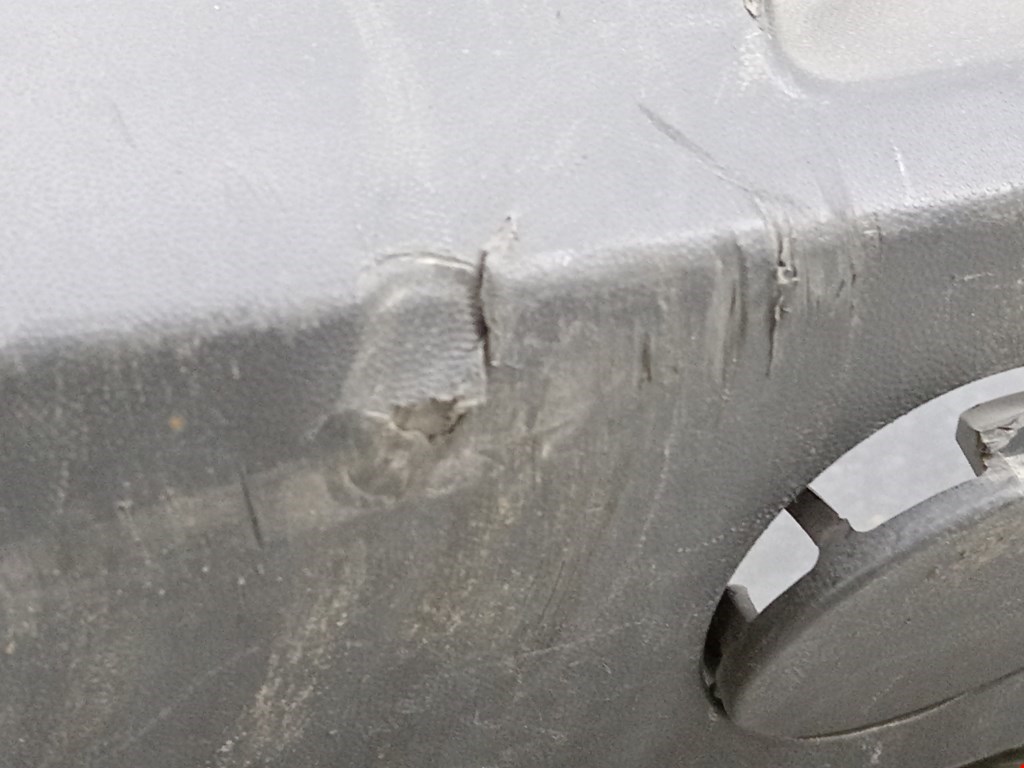 Юбка (губа) бампера задняя (заднего) VOLKSWAGEN Tiguan 2007-2016