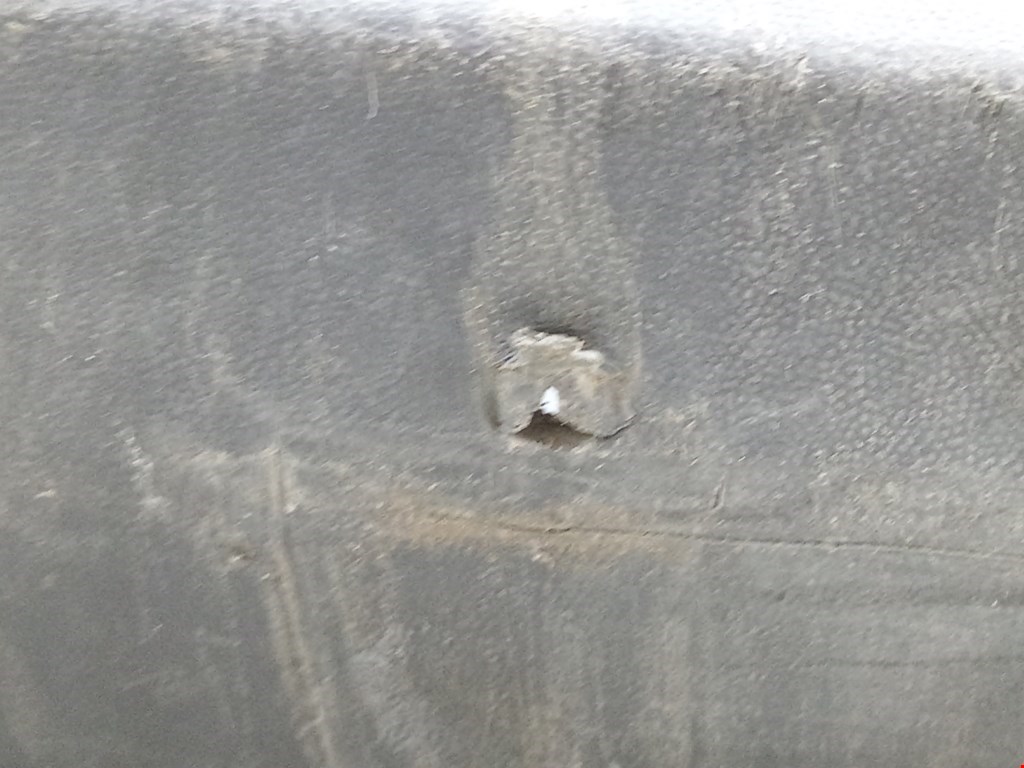 Юбка (губа) бампера задняя (заднего) VOLKSWAGEN Tiguan 2007-2016