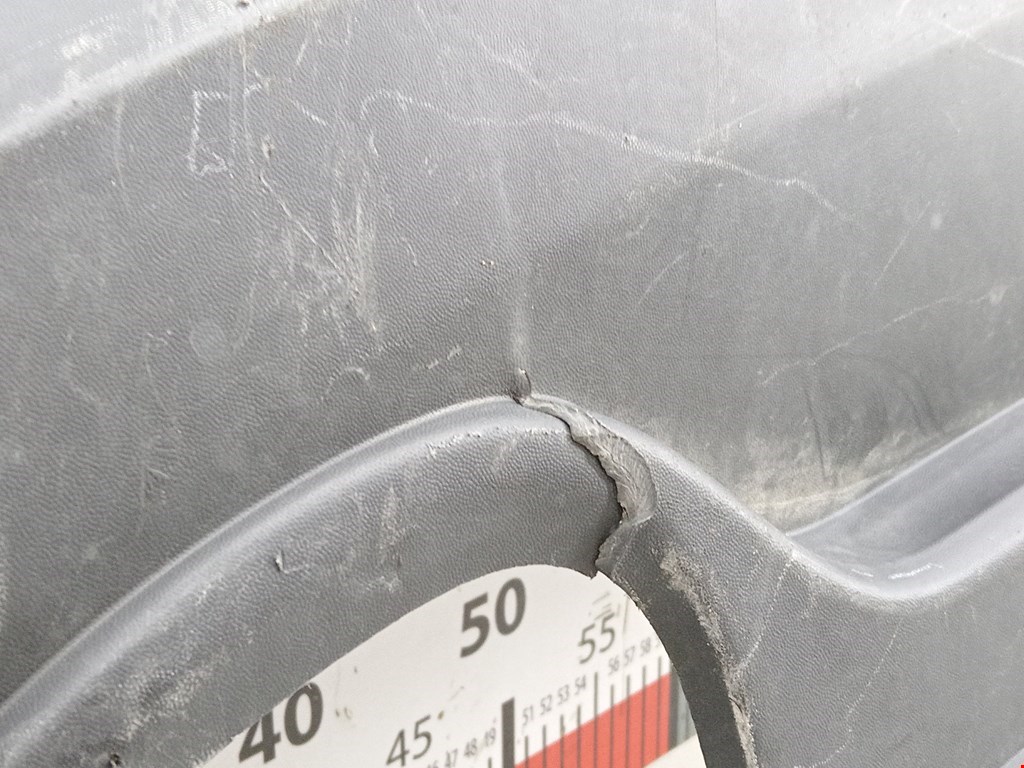 Юбка (губа) бампера задняя (заднего) VOLKSWAGEN Tiguan 2007-2016