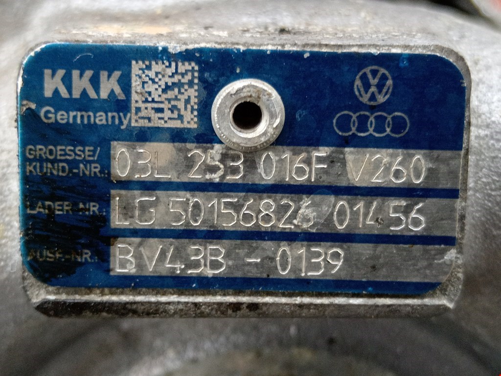 Турбина VOLKSWAGEN Passat B6 2005-2011