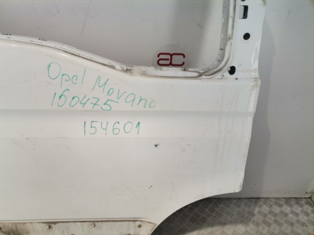 Дверь передняя правая OPEL Movano A 1998-2010