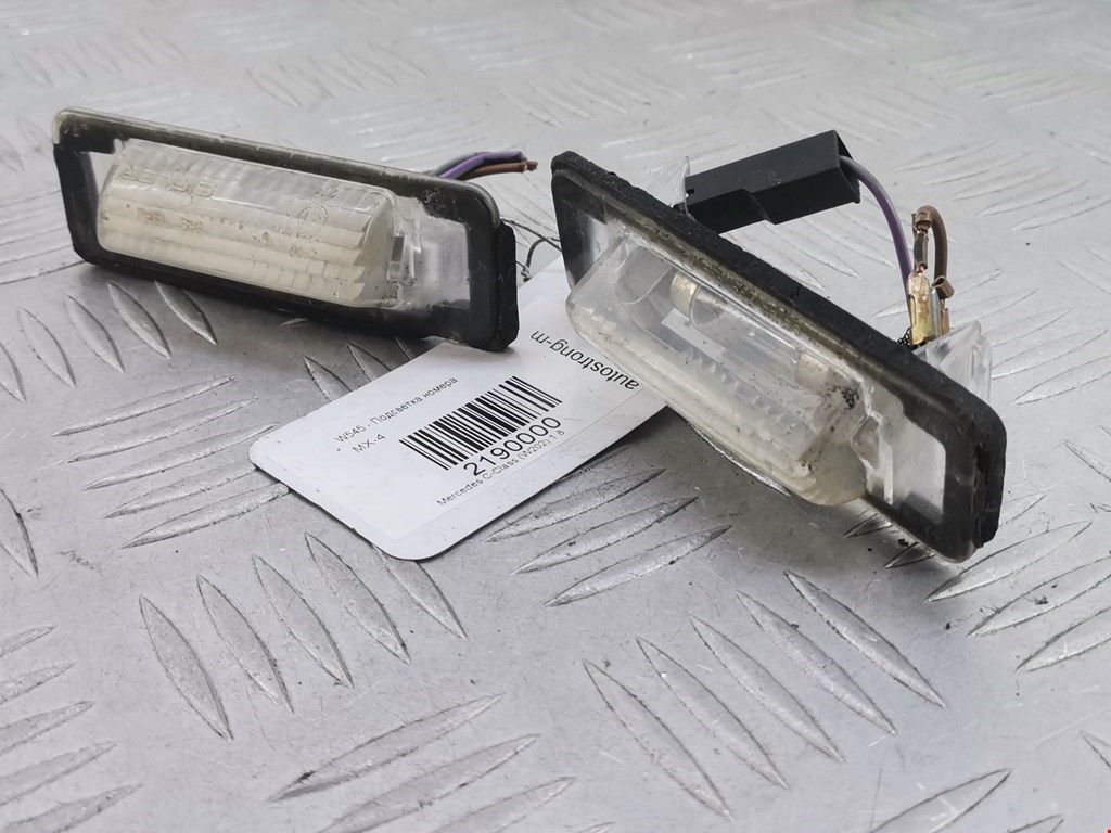 Фонарь подсветки номера MERCEDES-BENZ C-Class C-klasse W202 1993-2000