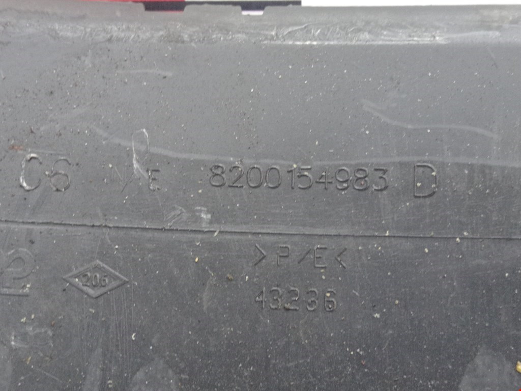 Воздухозаборник (наружный) RENAULT Megane II 2002-2009