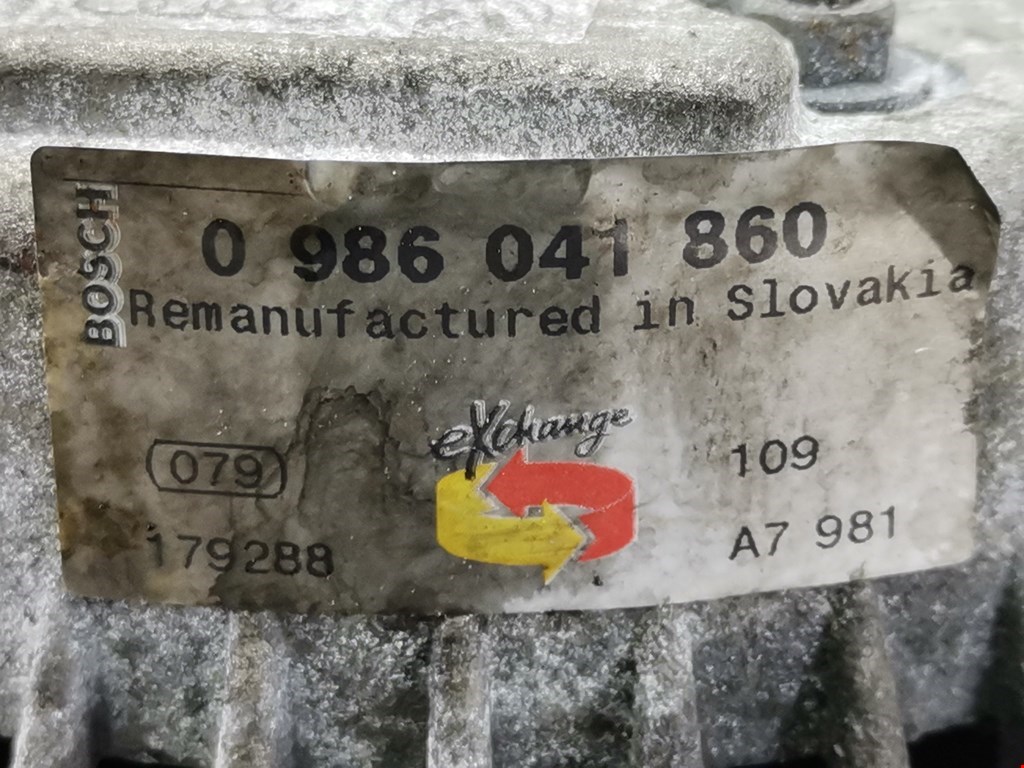 Генератор SKODA Fabia MK1 1999-2006