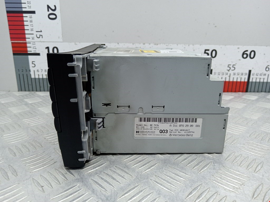 Магнитола MERCEDES-BENZ E-Class W211, S211 2002-2009