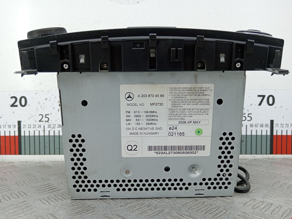 Магнитола MERCEDES-BENZ C-Class C-klasse W203 2000-2007